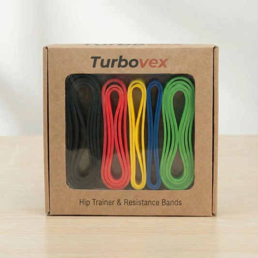 Resistance Bands Bundle – 5PCS Resistance Band Set + Thigh Master